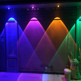 Modern LED Downlight RGB 3W ceilings decoratio Gallery Front Balcony lamp Porch corridors light fixtures Recessed spot lighting