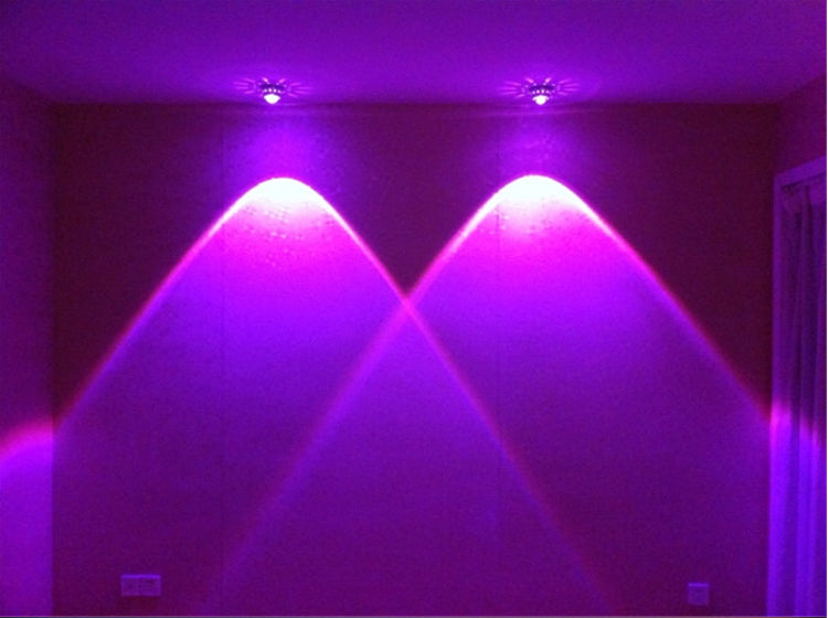 Modern LED Downlight RGB 3W ceilings decoratio Gallery Front Balcony lamp Porch corridors light fixtures Recessed spot lighting