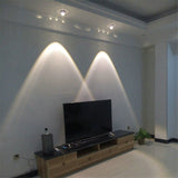 Modern LED Downlight RGB 3W ceilings decoratio Gallery Front Balcony lamp Porch corridors light fixtures Recessed spot lighting