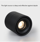 360-degree Foldable LED ceiling spotlights, surface-mounted downlights for bedroom, kitchen, and indoor lighting 8W 10W 12W 15W