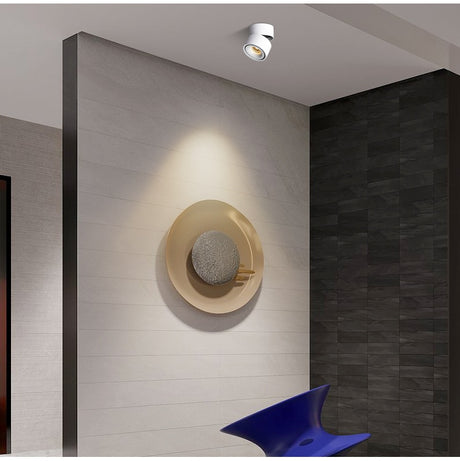 360-degree Foldable LED ceiling spotlights, surface-mounted downlights for bedroom, kitchen, and indoor lighting 8W 10W 12W 15W