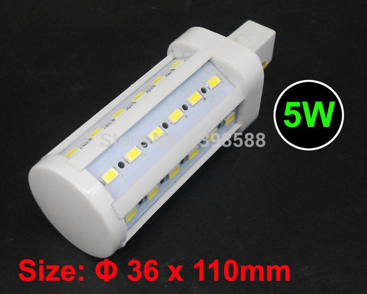 LED Light g24 led g24d3 g24d-1 led g24d-2 led bulb Lamp 5W 6W 7W 9W 10W SMD5730 g24d-3 led downlight AC85-265V 110V 220V