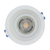 NO adjustable Ceiling Lamp Holder Bases Halogen Light Bracket Cup Aluminum LED Downlight GU10 MR16 spot light Bulb Lamp Holders