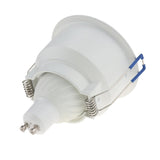 NO adjustable Ceiling Lamp Holder Bases Halogen Light Bracket Cup Aluminum LED Downlight GU10 MR16 spot light Bulb Lamp Holders