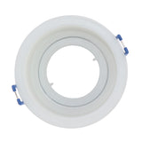 NO adjustable Ceiling Lamp Holder Bases Halogen Light Bracket Cup Aluminum LED Downlight GU10 MR16 spot light Bulb Lamp Holders