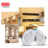 LED Waterproof IP65 AC 220V 1pcs 5W 7W 9W 12W 15W 30W Driverless dimmable LED down light SMD 5630/5730 LED downlight