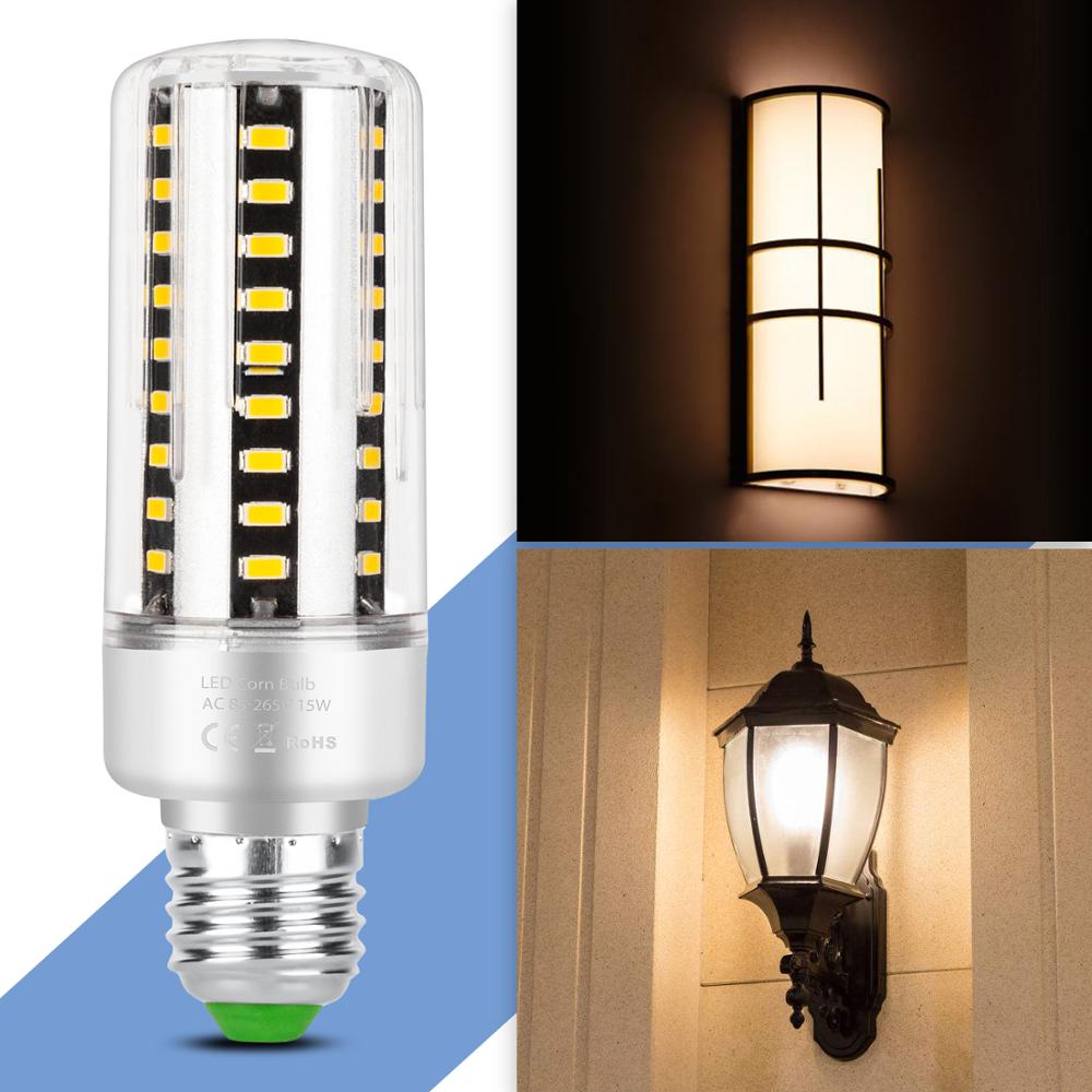E27 Led Bulb 25W Corn Lights E14 LED Lampada AC 85-265V Indoor Lighting LED 220V Lamp Bulb SMD 5736 Downlight Super Bright Light