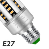 E27 Led Bulb 25W Corn Lights E14 LED Lampada AC 85-265V Indoor Lighting LED 220V Lamp Bulb SMD 5736 Downlight Super Bright Light