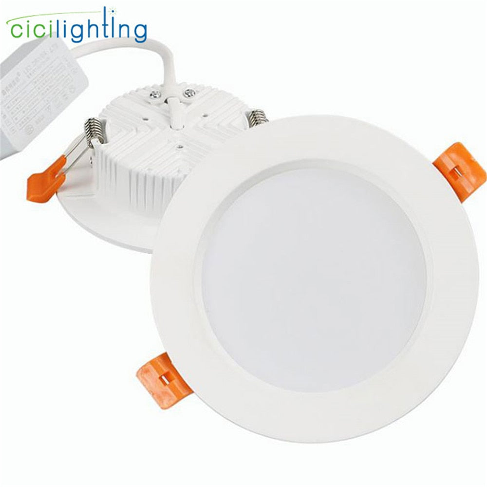 LED Downlight 3W 5W 7W 9W 12W 15W 18W SMD led Recessed Ceiling Light Home Living Room Store Slim Downlight, Mini Panel Lamp