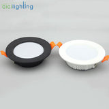 LED Downlight 3W 5W 7W 9W 12W 15W 18W SMD led Recessed Ceiling Light Home Living Room Store Slim Downlight, Mini Panel Lamp