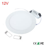 Led Downlight 12V 3W 4W 6W 9W 12W 15W 25W Safety Voltage Downlights Ceiling Round Down light Led Panel Light 12V + Driver