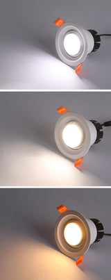 Beam Angle Adjustable 15/45/60 Degrees LED COB Recessed Downlight 7W 12W 15W 20W LED Ceiling Spot Light for Picture Background