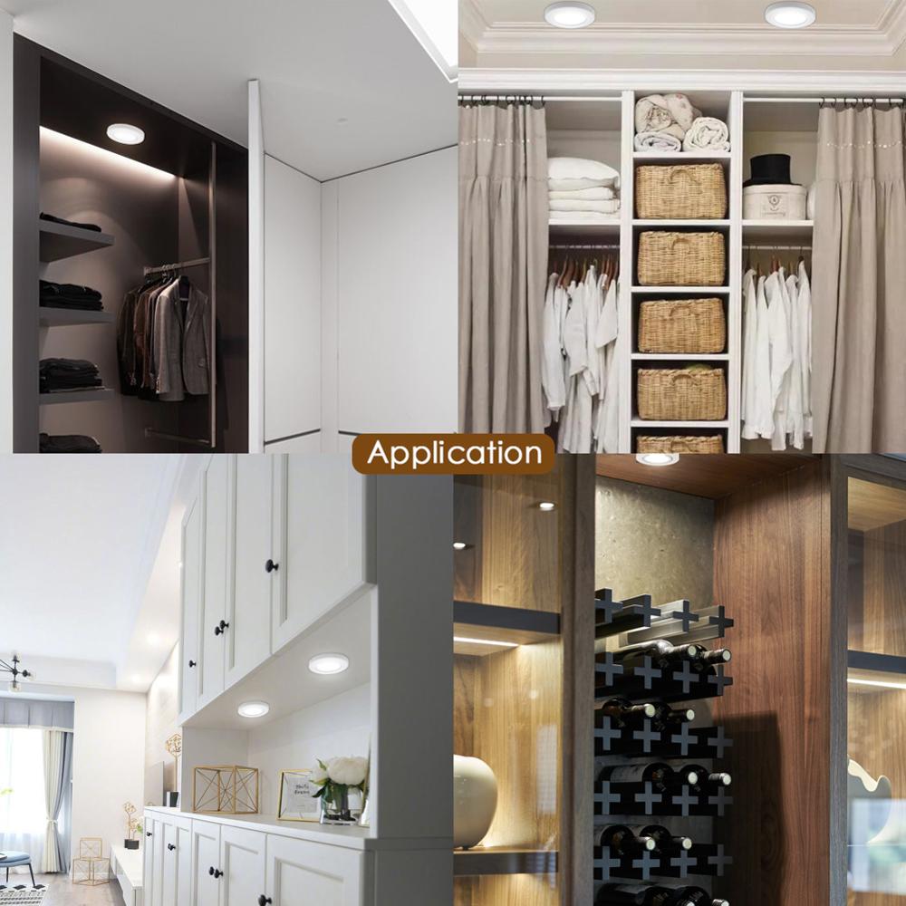 LED Downlight Mini Spot light Wall Surface Mounted Lamp 3W 5W 7W Panel Light Home Decor Cabinet Closet Indoor Lighting 220V 240V