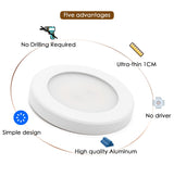 LED Downlight Mini Spot light Wall Surface Mounted Lamp 3W 5W 7W Panel Light Home Decor Cabinet Closet Indoor Lighting 220V 240V