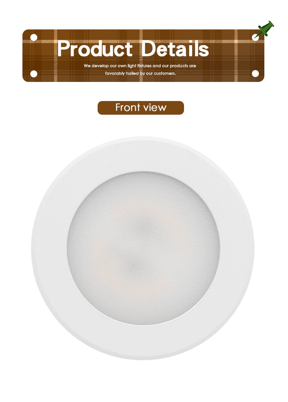 LED Downlight Mini Spot light Wall Surface Mounted Lamp 3W 5W 7W Panel Light Home Decor Cabinet Closet Indoor Lighting 220V 240V