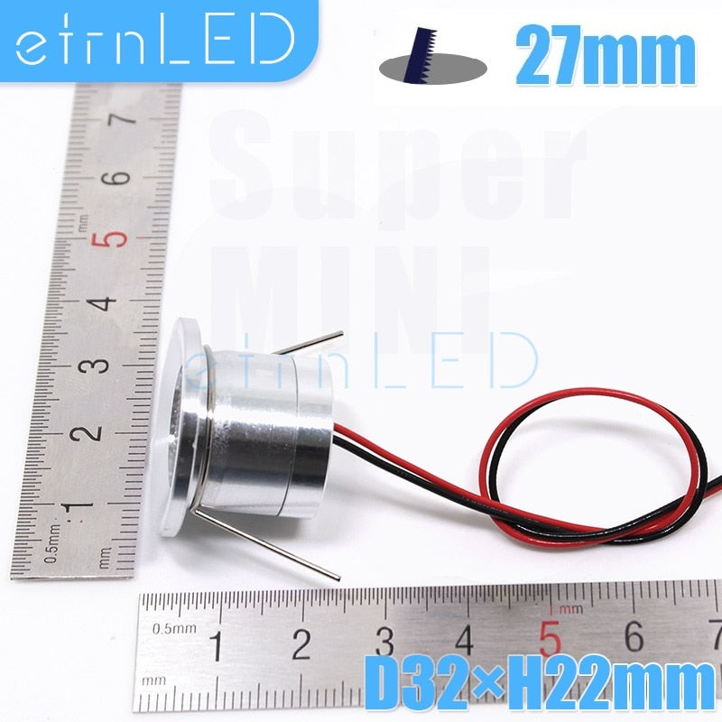 etrnLED Waterproof Led Spot Lights Outdoor IP65 DC12V Interior Kitchen Bathroom Lamp Bath Sauna Recessed Ceiling Downlight