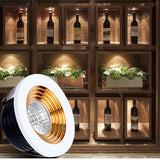 Spot LED Mini Cabinet Lights 110V 220V Downlight 35mm Cut Hole Ceiling Recessed Lamp For Jewelry Cabinet Display