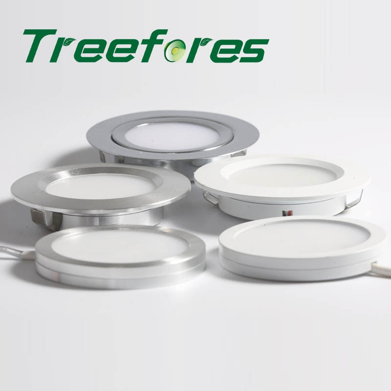 Dimmable Slim IP65 3W LED Spot Lighting Hotel Cabinet Ceiling Spot Lights Mini 12V 24V Downlight Living Room Dining Lamp