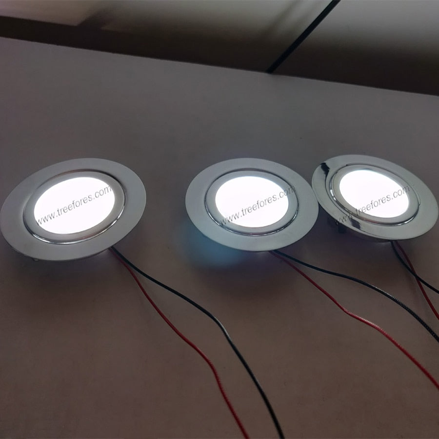 Dimmable Slim IP65 3W LED Spot Lighting Hotel Cabinet Ceiling Spot Lights Mini 12V 24V Downlight Living Room Dining Lamp