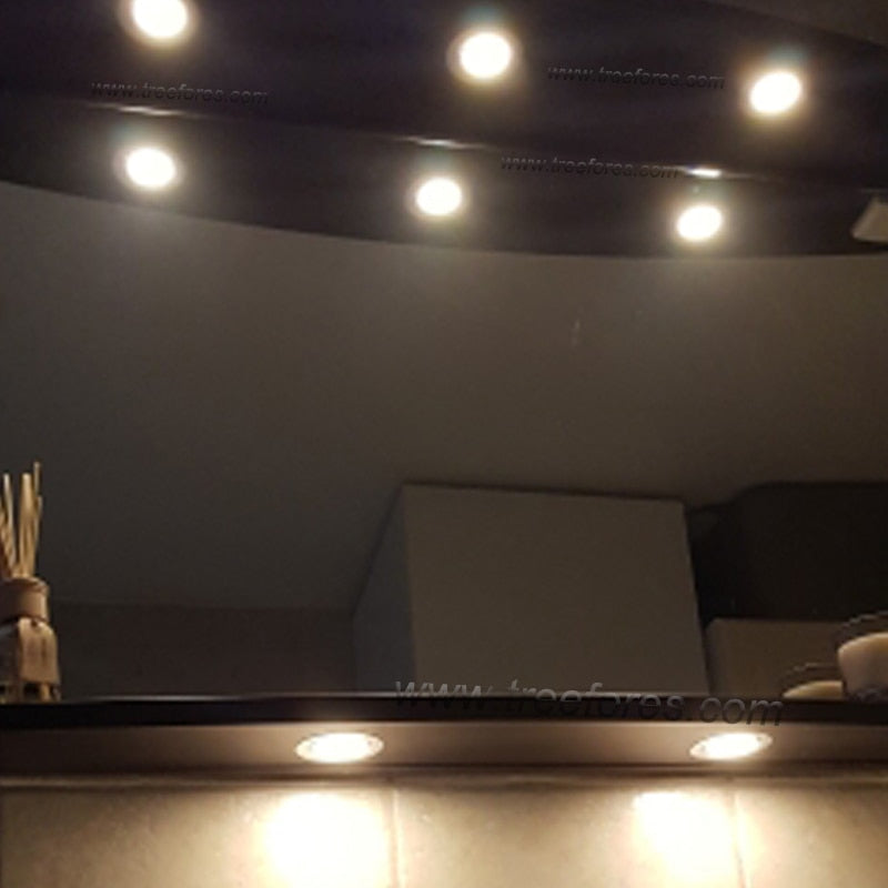 Dimmable Slim IP65 3W LED Spot Lighting Hotel Cabinet Ceiling Spot Lights Mini 12V 24V Downlight Living Room Dining Lamp