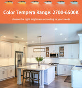 Benexmart Zigbee 3.0 LED Downlight Smart Recessed Ceiling Light RGBCW 15w Tuya Smartthings App Alexa Google Home Voice Control