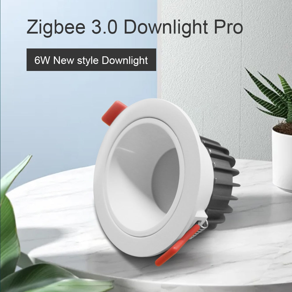 GLEDOPTO Zigbee 3.0 Pro Smart Spot Led Plafond Lights Plafondlamp Downlights Ceiling Light 220V Compatible Smartthings Echo Tuya