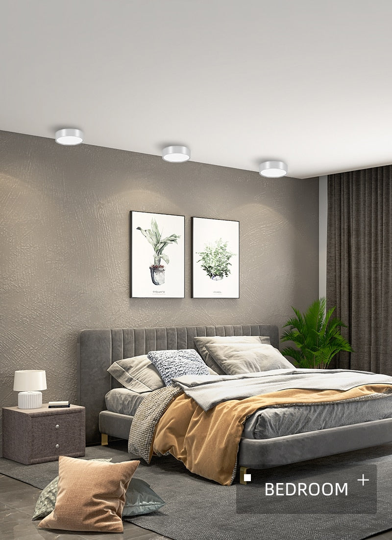 Mini Small LED Ceiling Lamp 220V Led Ceiling Lights 5/7/10/15/25W Led Downlight Spot Panel light for Living Room Bedroom