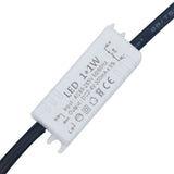 LED Driver DC2-4V 1*1W 1*3W 300mA 600mA Power Supply Light Transformers for LED Downlight Lighting AC85-265V
