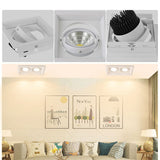 Energy saving 10W 20w AC110V-220V LED cob dimmable Ceiling Downlight Recessed LED Spot light LED For Home Lighting