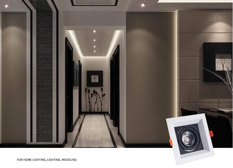 Energy saving 10W 20w AC110V-220V LED cob dimmable Ceiling Downlight Recessed LED Spot light LED For Home Lighting