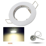 LED Bulbs Downlight fixture Spot light Recessed Lighting Kit Equal 6W 50W Halogen Bulbs,MR16/GU10 Lighting Socket 110-220V