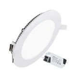 LED Panel Light Warm/Natural/Cold White Ultra Thin Downlight Round Recessed Ceiling Light for Living Room Conference Room
