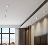 Dimmable LED spotlight 7W 9W 12W 15W 18W 110v/220v downlight angle adjustable ceiling type living room bedroom household spotlight