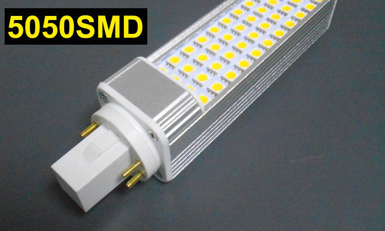 Real power 4 pin led g24q-3 pl bulb Lamp 5W 7W 9W 10W 11W 12W SMD5730 5050 2835 led downlight light AC85-265V 110V 220V