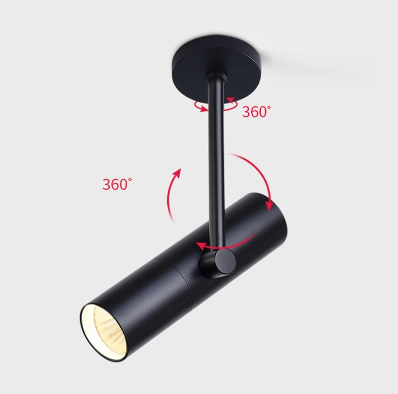 Dimmable LED COB Ceiling Light Surface Mount Downlight Spotlight 7W 10W 15W 18W Backlight Ceiling Indoor Lighting