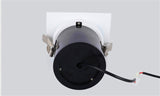 Stretch Dimmable COB Ceiling Downlight 12W 15W Embedded 360 Degree Rotation LED Spot Lighting AC85V-265V