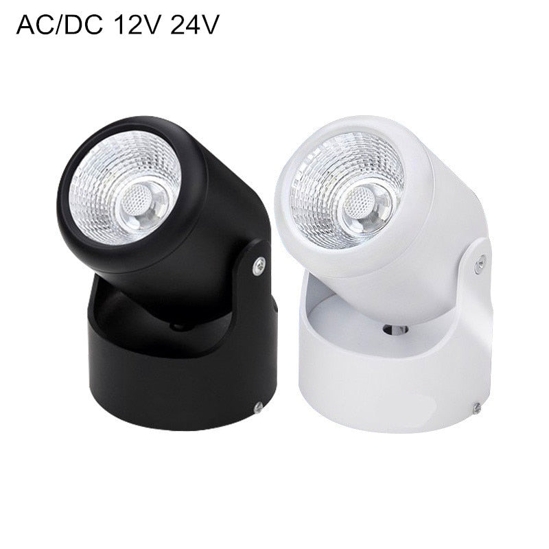 AC/DC 12V 24V Surface Mounted LED COB Downlight 10W 20W LED Lamp Ceiling Spot Light with LED Driver 3000K/4000K/6000K