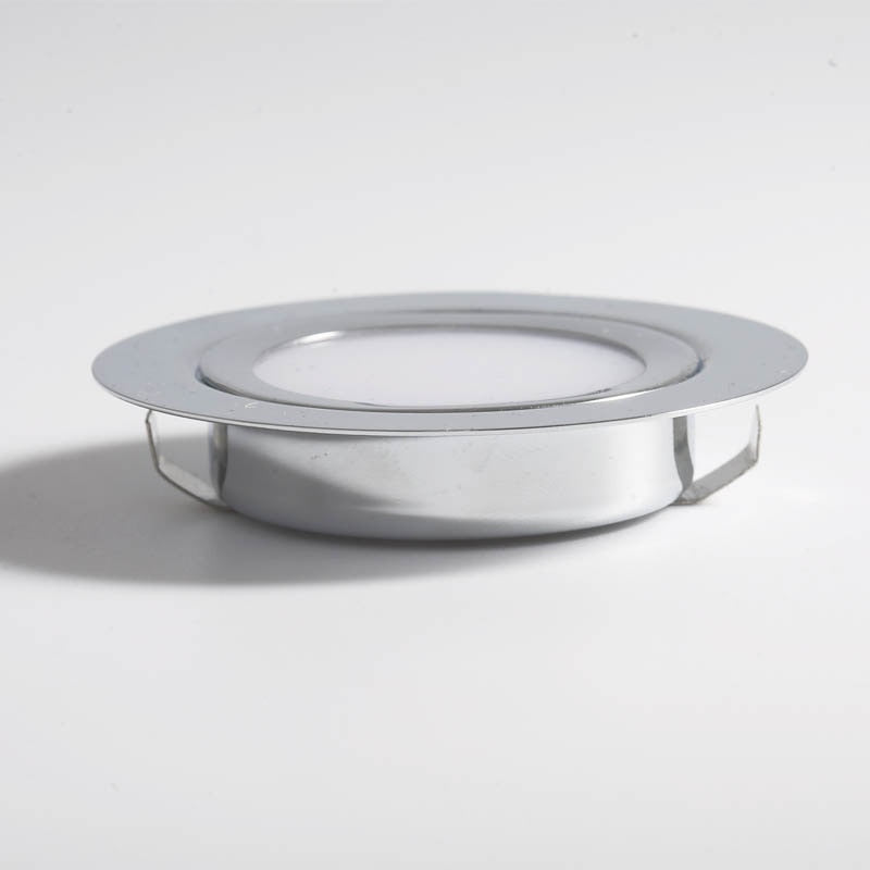 Stainless Steel 3W 5W 12V LED Ceiling Spot Light Slim 14mm 2inch Dining Kitchen Lighting for Cabinet Downlight Lamp