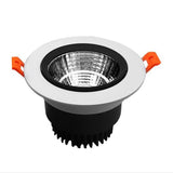 Dimbare Ronde Verzonken Led Downlights 5W 7W 9W 12W 15W 18W Cob Led Plafond lamp Spot Verlichting AC110-220V Led Binnenverlichti