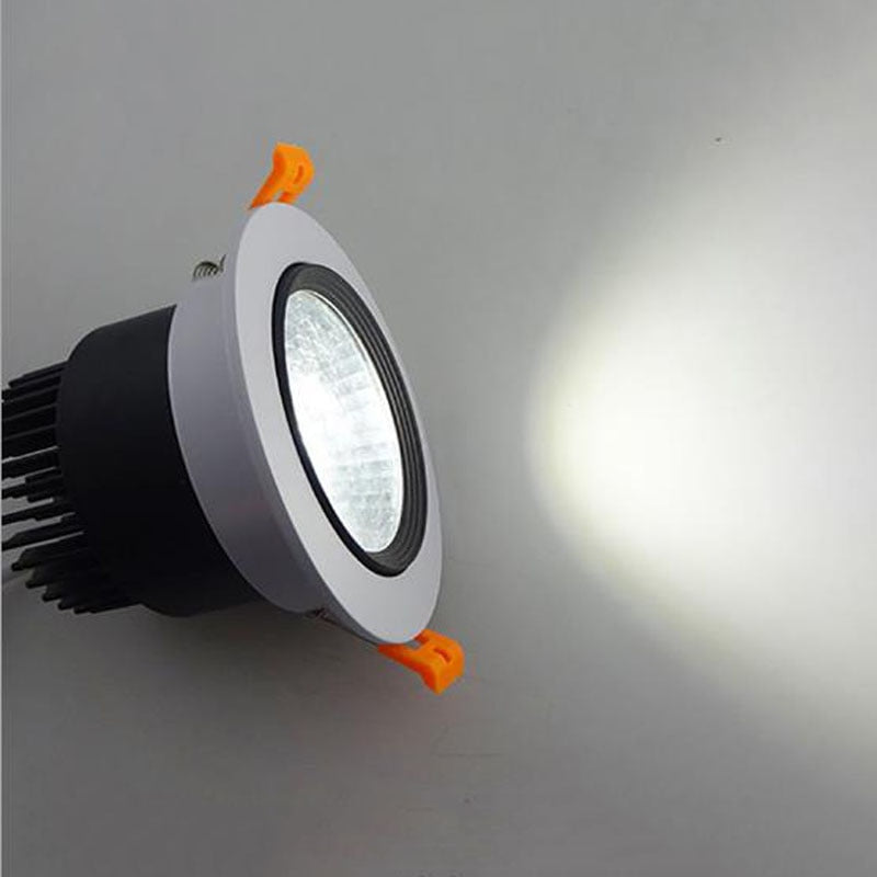 Dimbare Ronde Verzonken Led Downlights 5W 7W 9W 12W 15W 18W Cob Led Plafond lamp Spot Verlichting AC110-220V Led Binnenverlichti