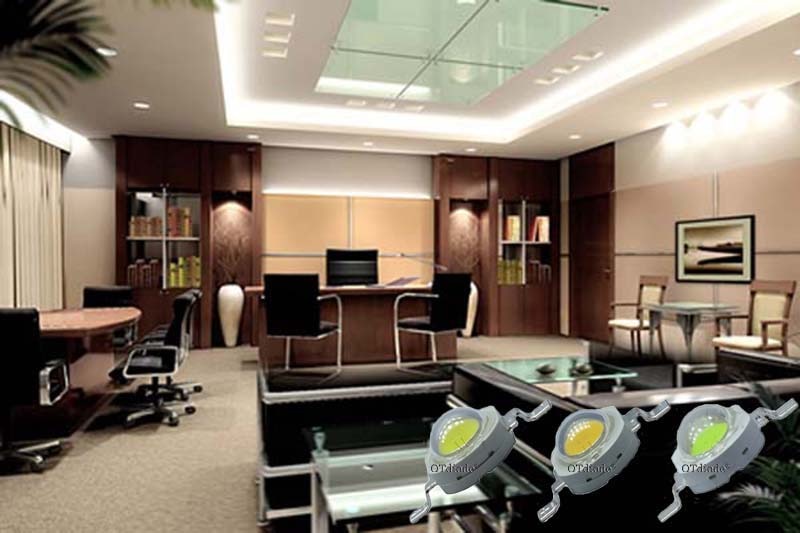 LED 3W 50pcs High Power Chip Light Beads Diode Cold Warm Neutral White 10000K Cyan Ice Blue For SpotLight Downlight Lamp Bulb