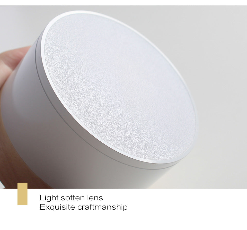 JOYINLED Led 5W Spot Light Modern Wood Living Light LED Downlight Wood Ceiling Spot Light For Ceiling Lamps Lighting Fixtures