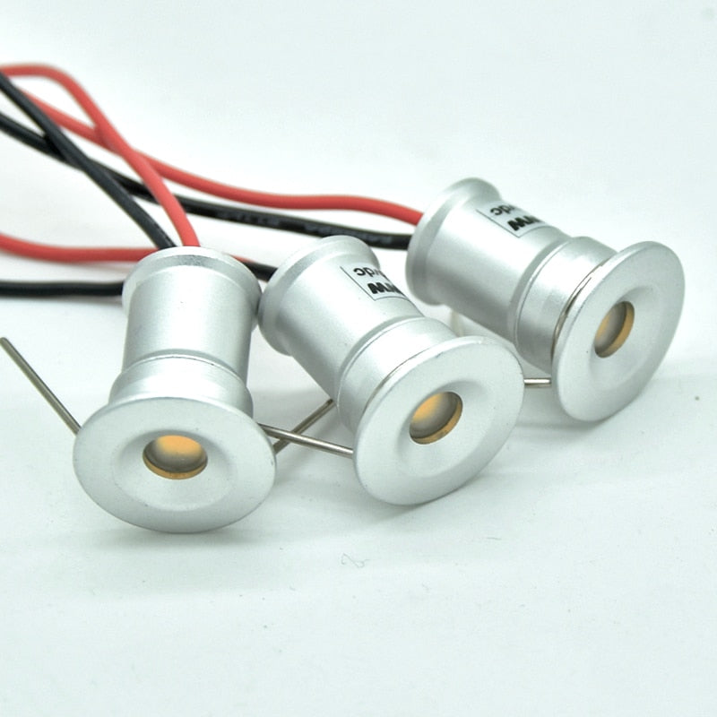 IP65 Mini LED Spotlight 15mm Recessed Downlight Indoor focus 12V 3V Spot Light Ceiling Lamp KTV Bar Showcase Display Lighting