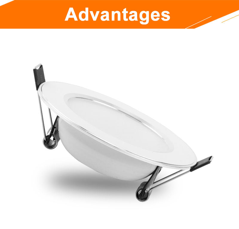 New Design LED Downlight 3W 5W 7W 9W 12W 15W 220V 240V Round LED Lamp Ceiling Light Indoor Lighting Bedroom Kitchen LED Lighting