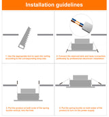 New Design LED Downlight 3W 5W 7W 9W 12W 15W 220V 240V Round LED Lamp Ceiling Light Indoor Lighting Bedroom Kitchen LED Lighting