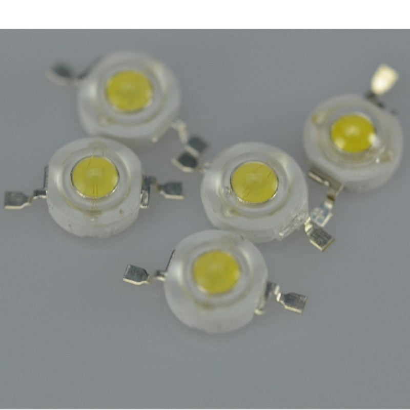 SMD High Power Lamp beads chip red blue green white LED Bulb for 25PCS LED 1W 3W 5W 3V 3W-18W Spotlight light Downlight
