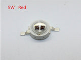 SMD High Power Lamp beads chip red blue green white LED Bulb for 25PCS LED 1W 3W 5W 3V 3W-18W Spotlight light Downlight
