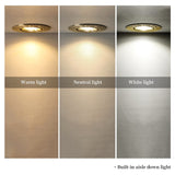 European Luxury 5W Copper COB led Downlight Smallpox Embedded Vintage Pure Copper LED Spotlight for Livingroom Hotel Corridor