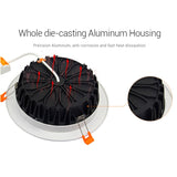 MiBoxer 6W 9W 12W 15W 18W 25W RGB+CCT LED Downlight Ceiling Spotlight FUT060 061 062 063 064 065 066 068 Indoor Panel lighting