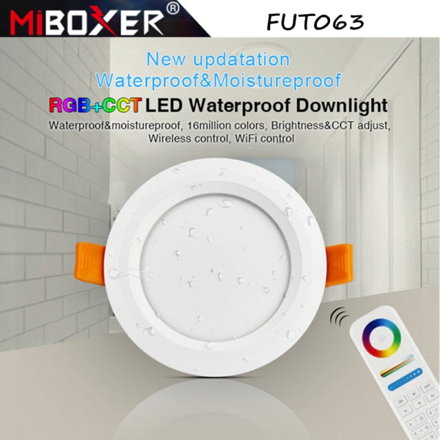 MiBoxer 6W 9W 12W 15W 18W 25W RGB+CCT LED Downlight Ceiling Spotlight FUT060 061 062 063 064 065 066 068 Indoor Panel lighting